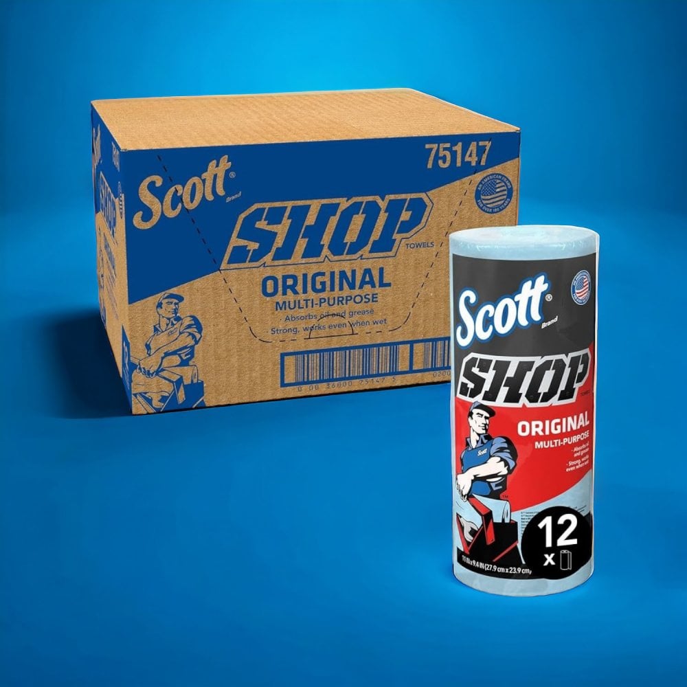 Scott Shop Towels - Blue Heavy Duty Towels