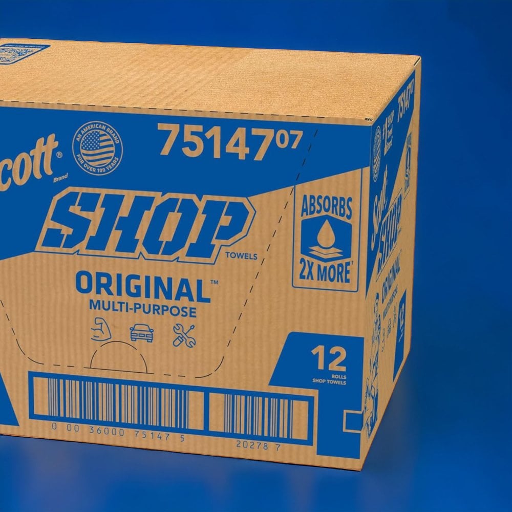 Scott Shop Towels - Blue Heavy Duty Towels