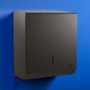 Graphite Grey Metal Paper Towel Dispenser