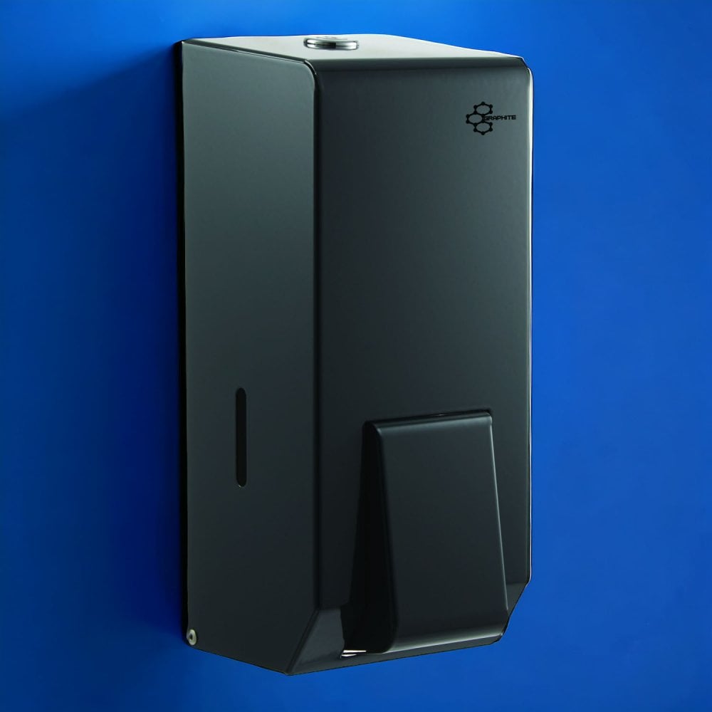 Graphite Grey Metal 900ml Soap Dispenser