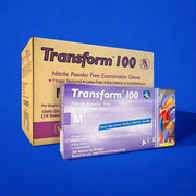 Transform - Blue Nitrile Gloves - Powder Free