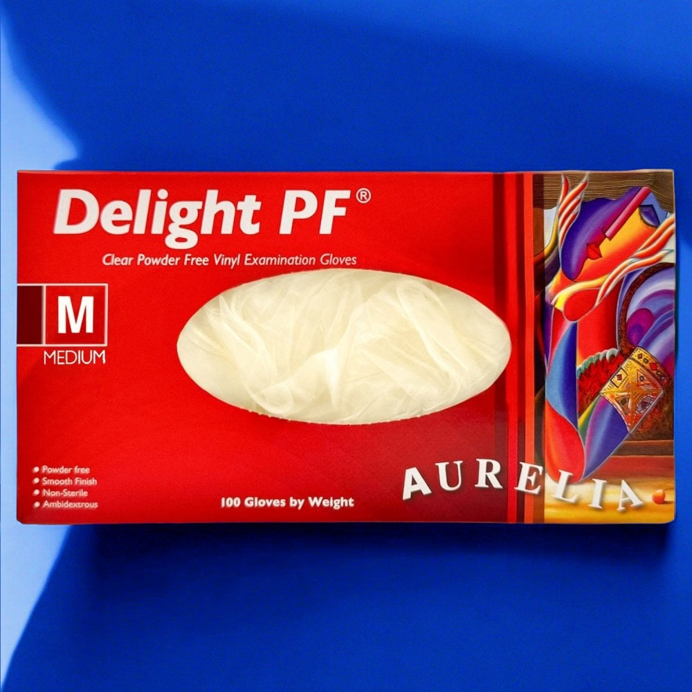 Delight - Vinyl Gloves - Powder Free