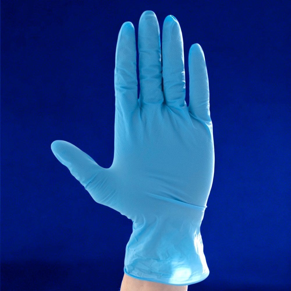 Robust - Blue Nitrile Gloves - Powder Free