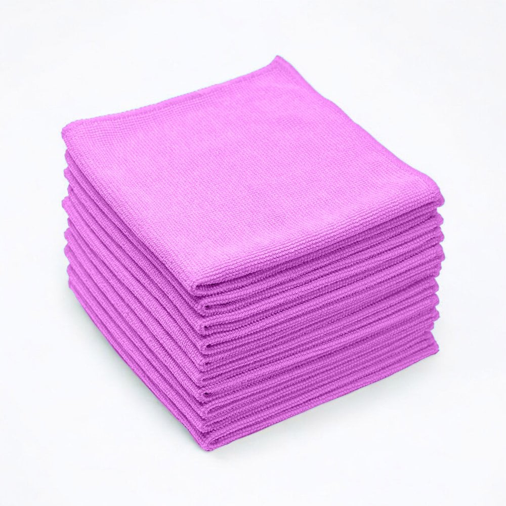 Light Duty Microfibre Cloths - Pink