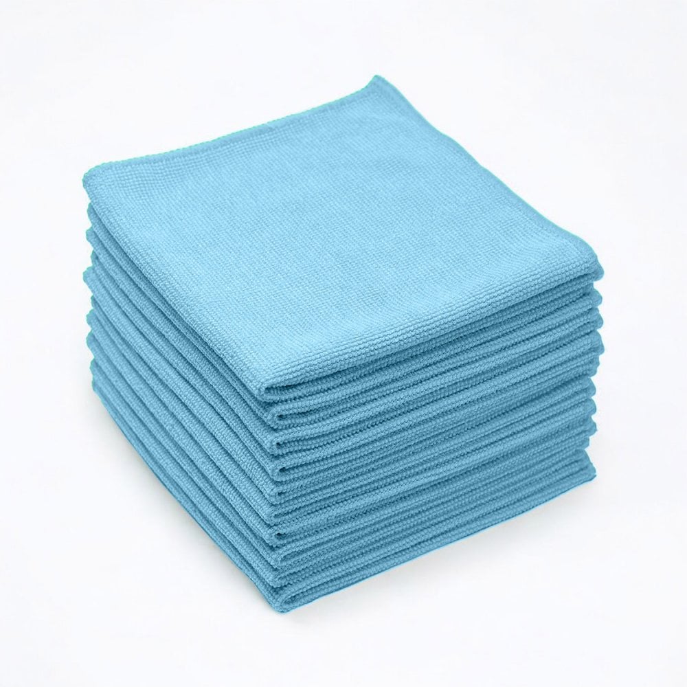 Light Duty Microfibre Cloths - Blue
