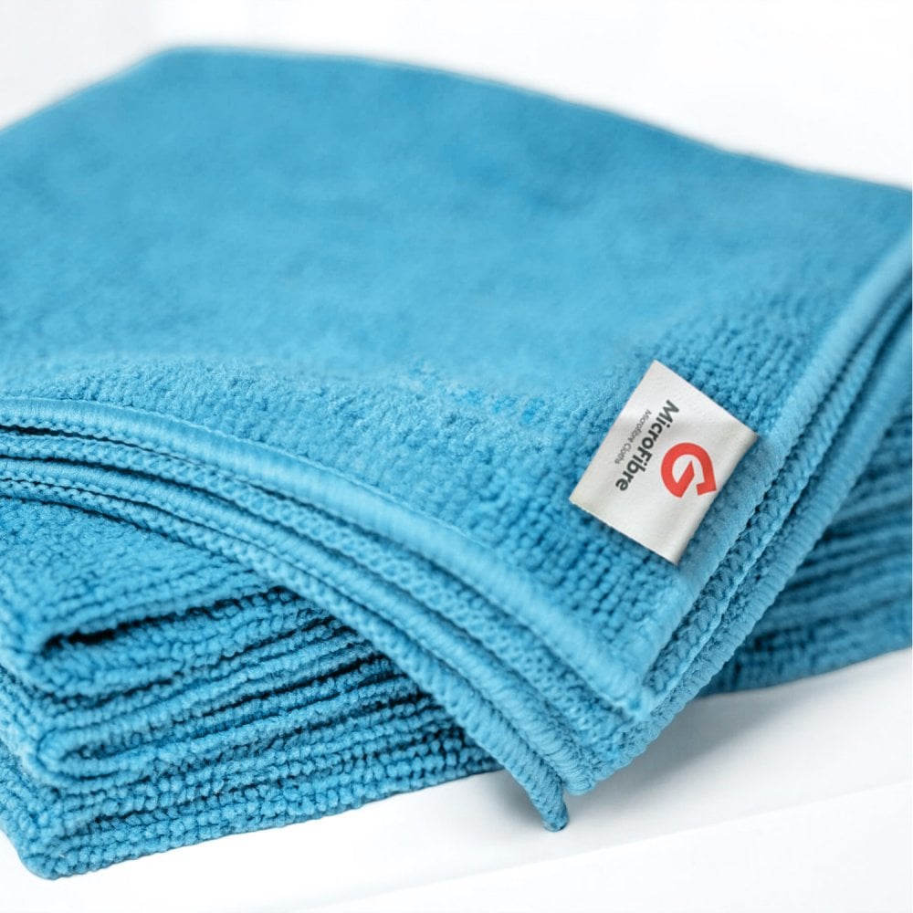 Medium Duty Microfibre Cloths - Blue