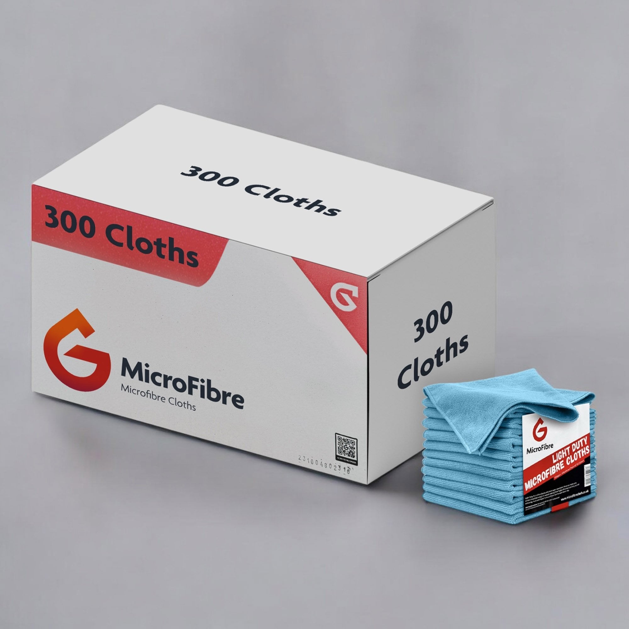 Light Duty Microfibre Cloths - Blue X300