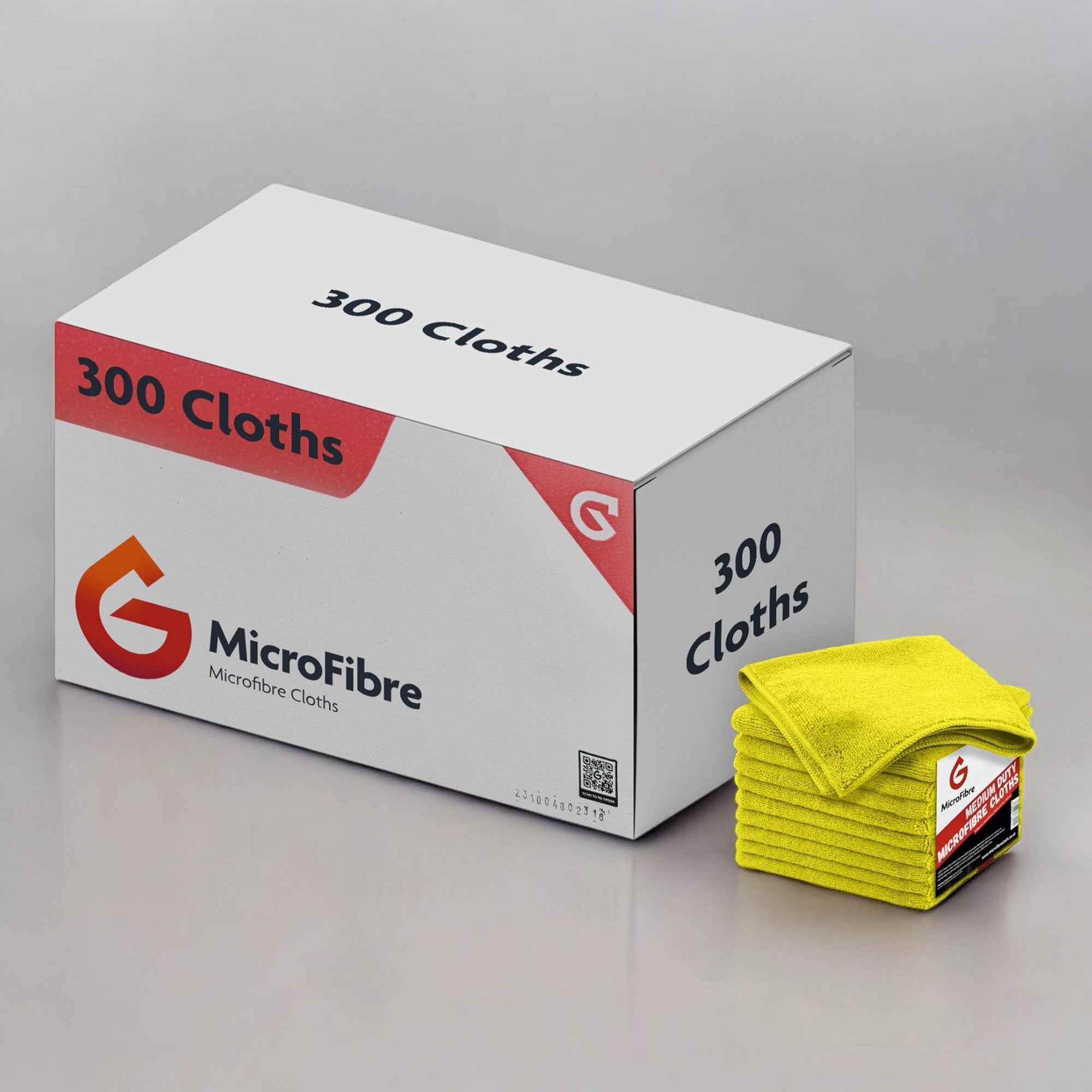 Medium Duty Microfibre Cloths - Yellow X300