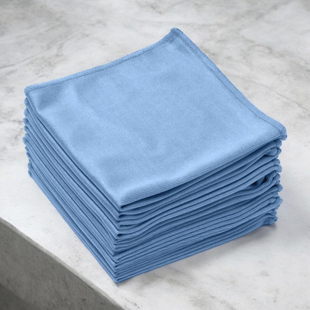 Pro Glass Cloths - Blue