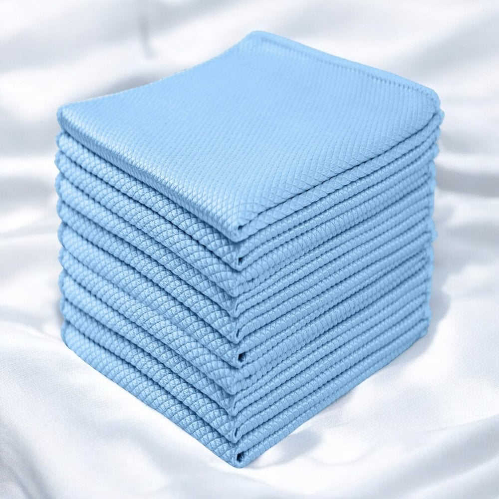 Fish Scale Cloths - Blue Teal