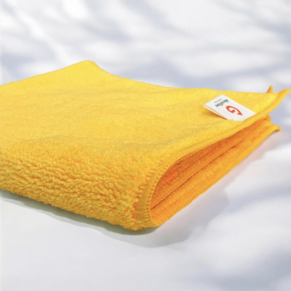Heavy Duty Microfibre Cloths - Yellow