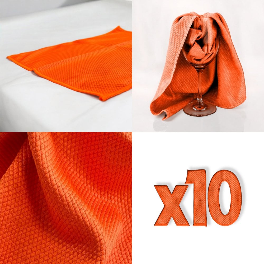 Fish Scale Cloths - Orange