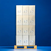 10" Wiper Rolls - 2 Ply - White Pallet | 48 Cases