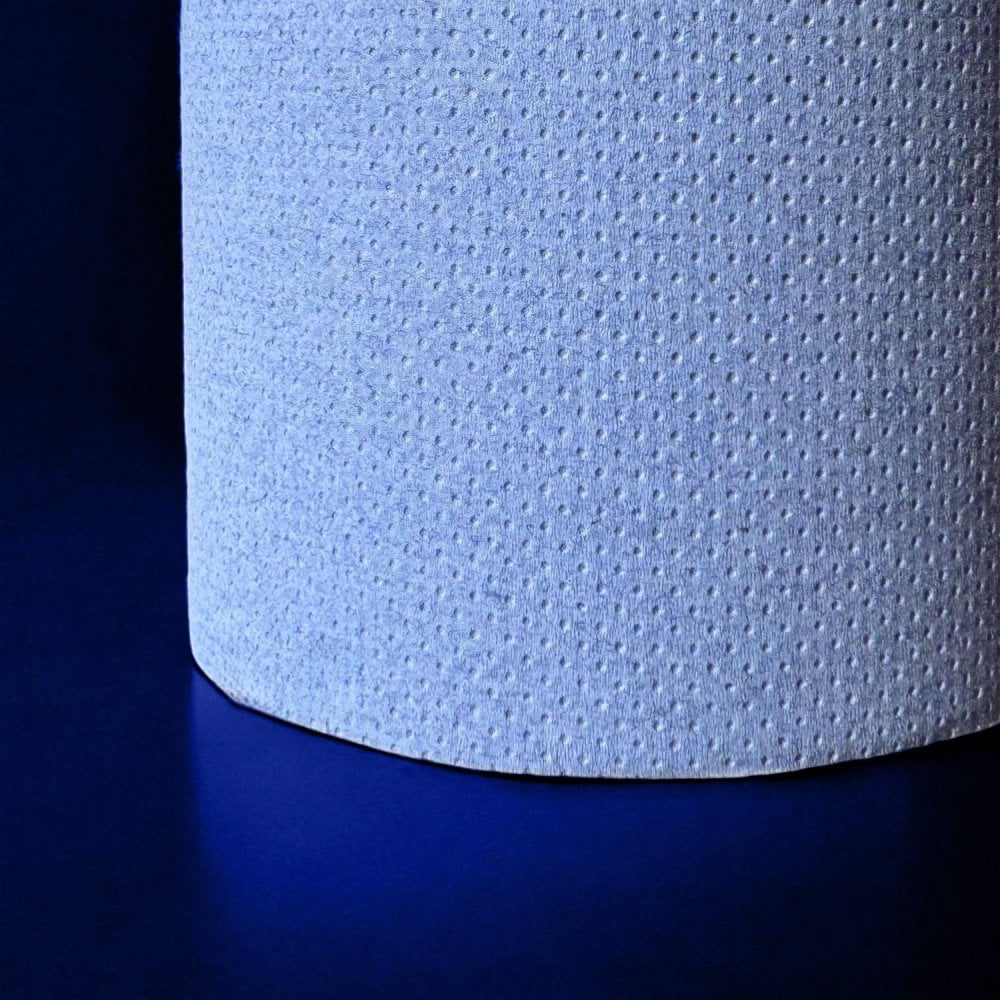 10" Wiper Rolls - Embossed - Blue