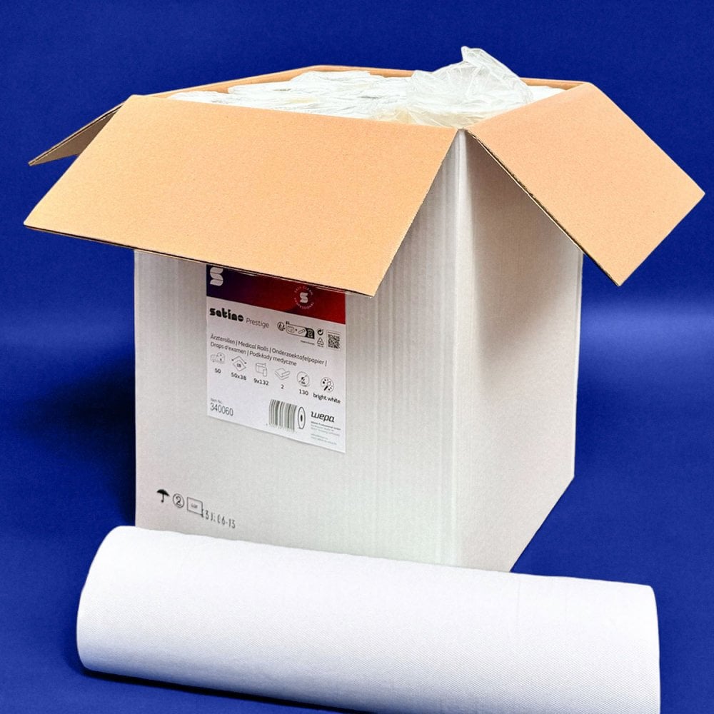 Premium - Pure White Couch Rolls - 2 Ply