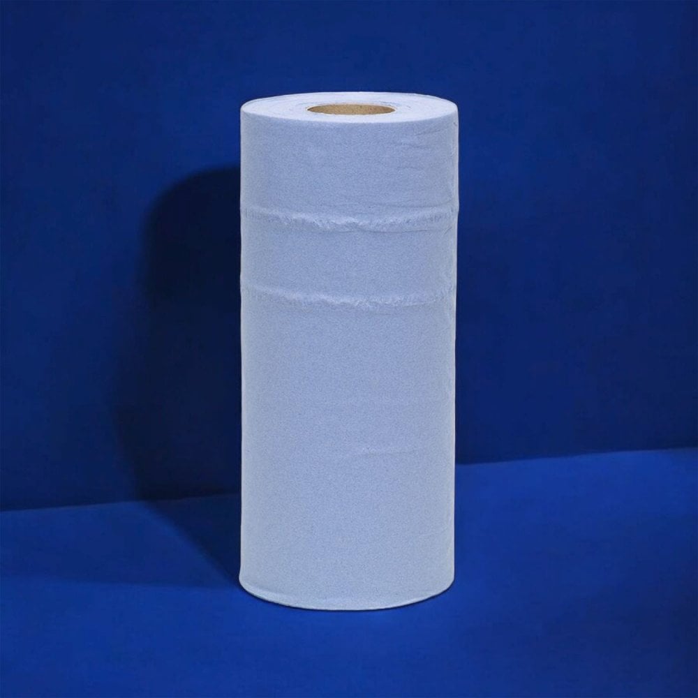 10" Wiper Rolls - 3 Ply - Blue