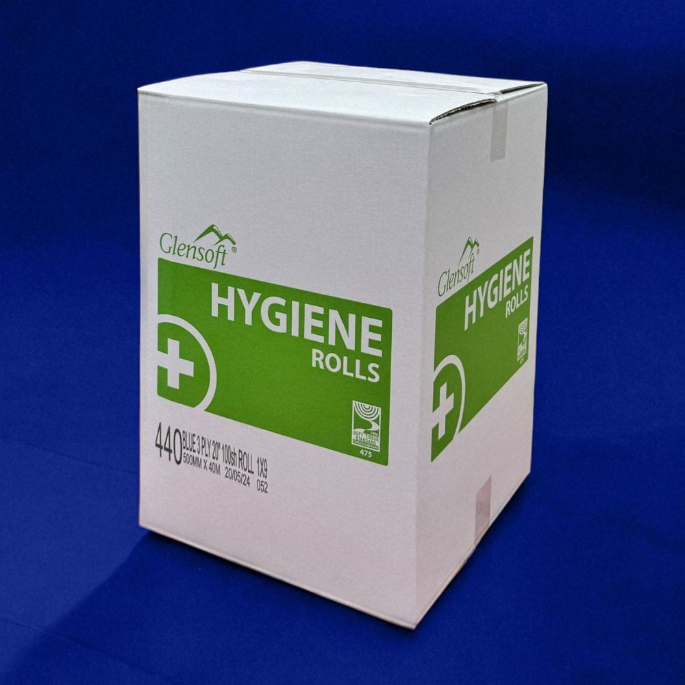 3 Ply Luxury Blue Couch Rolls