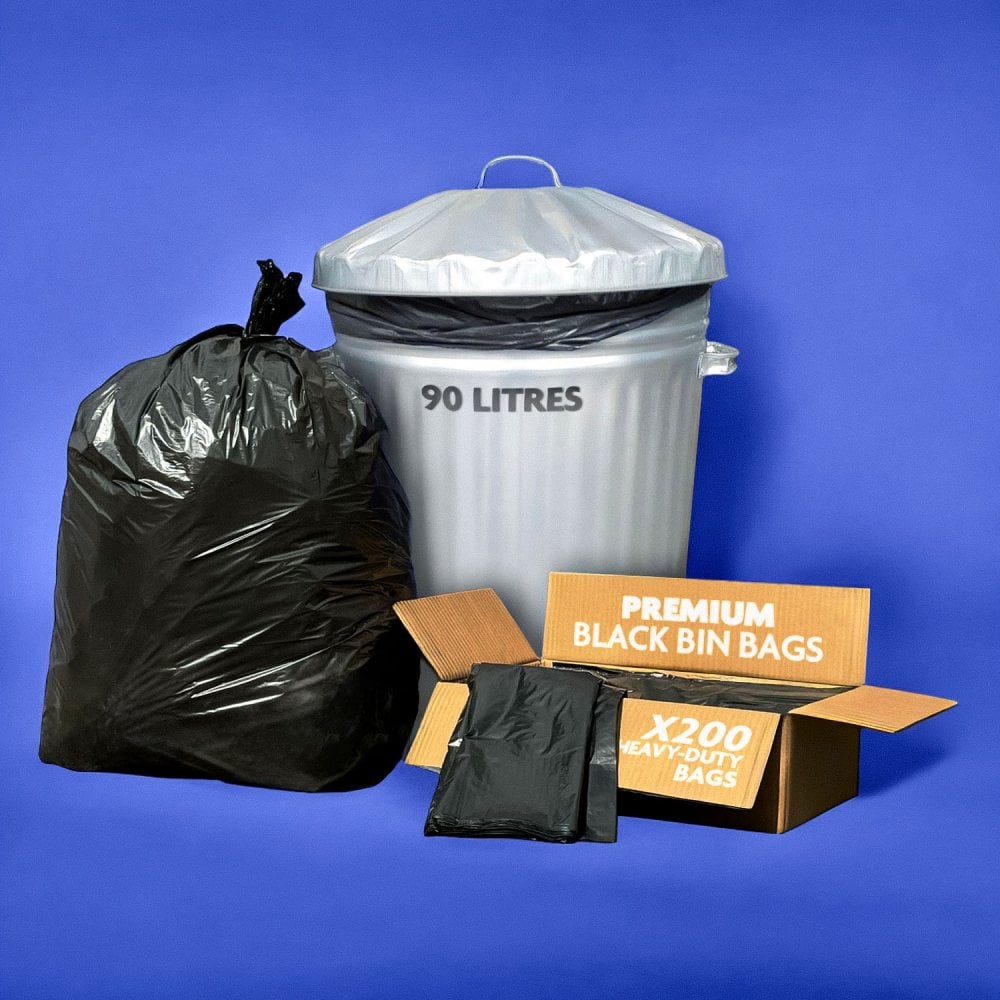 Premium - Black Bin Bags