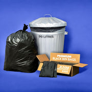 Premium - Black Bin Bags