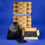 Standard - Black Bin Bags Pallet | 120 Cases