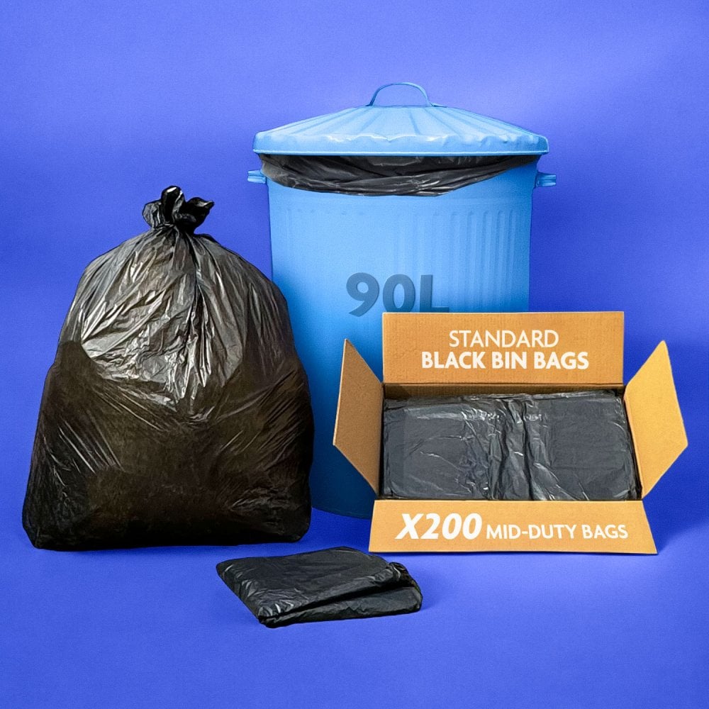 Standard - Black Bin Bags