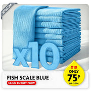 Fish Scale Cloths - Blue Teal