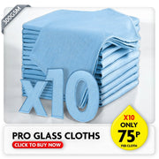 Pro Glass Cloths - Blue
