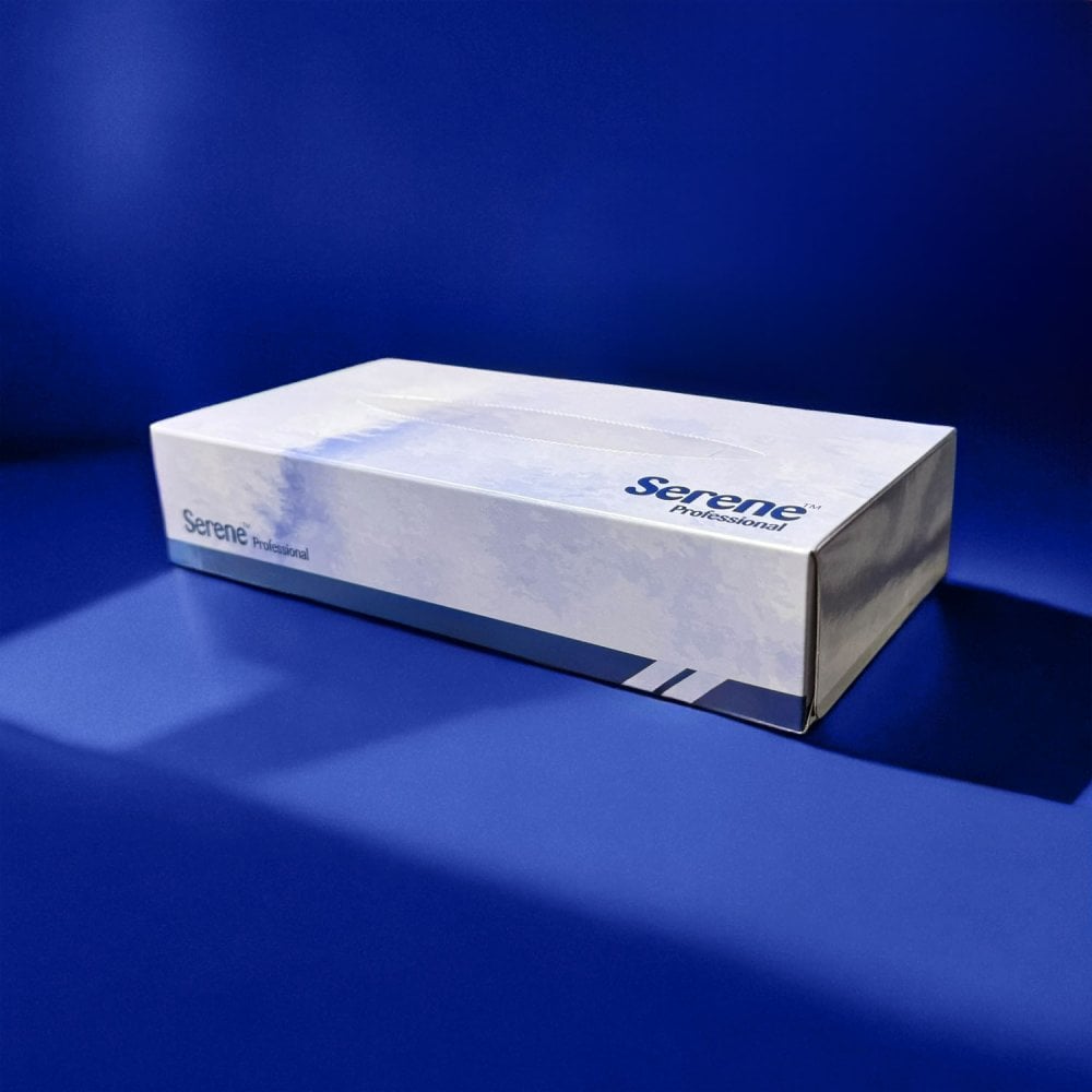 Paper Facial Tissues - 2 Ply White