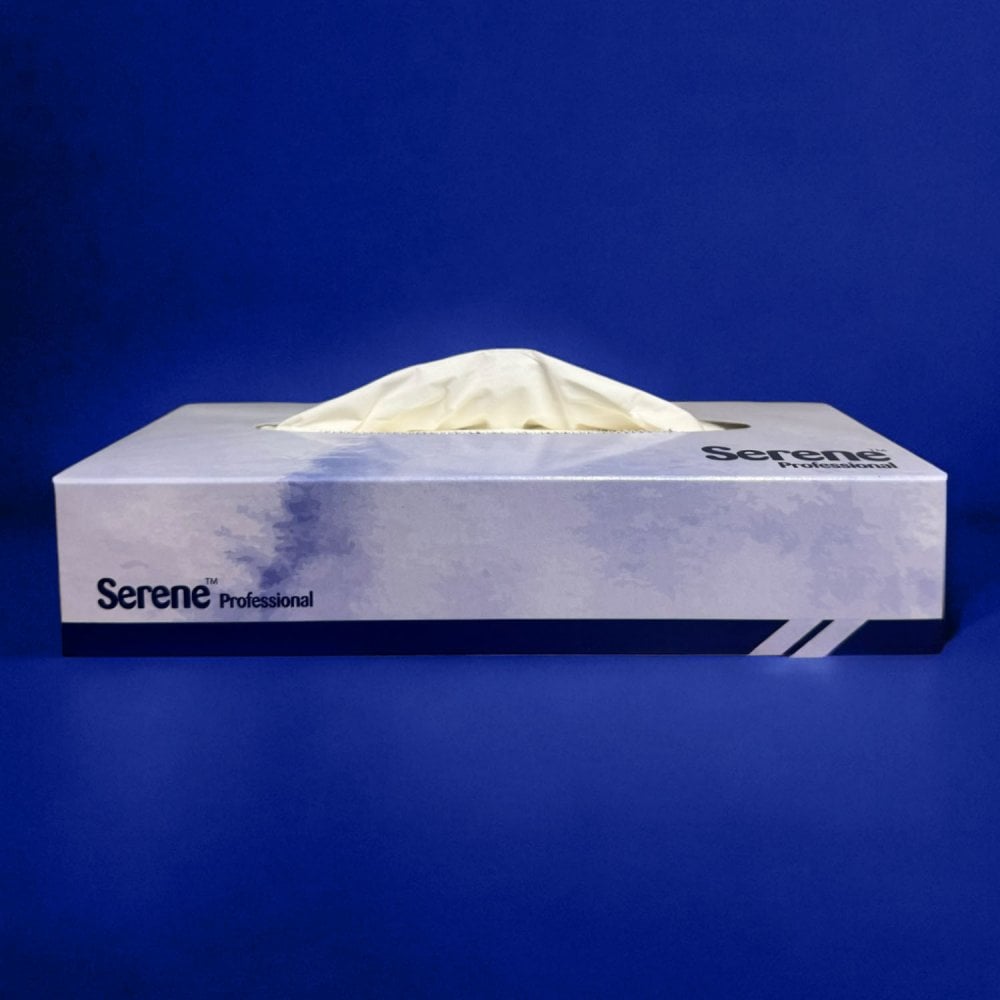 Paper Facial Tissues - 2 Ply White