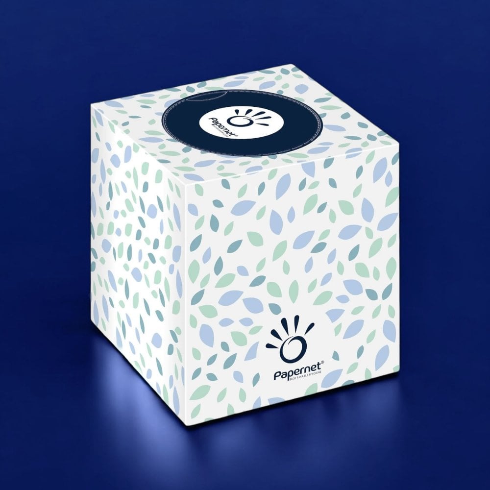 White Facial Tissues - 2 Ply