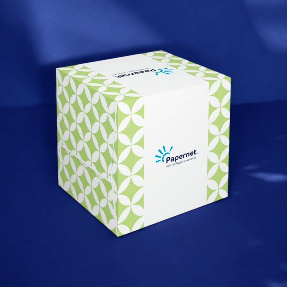 White Facial Tissues - 2 Ply