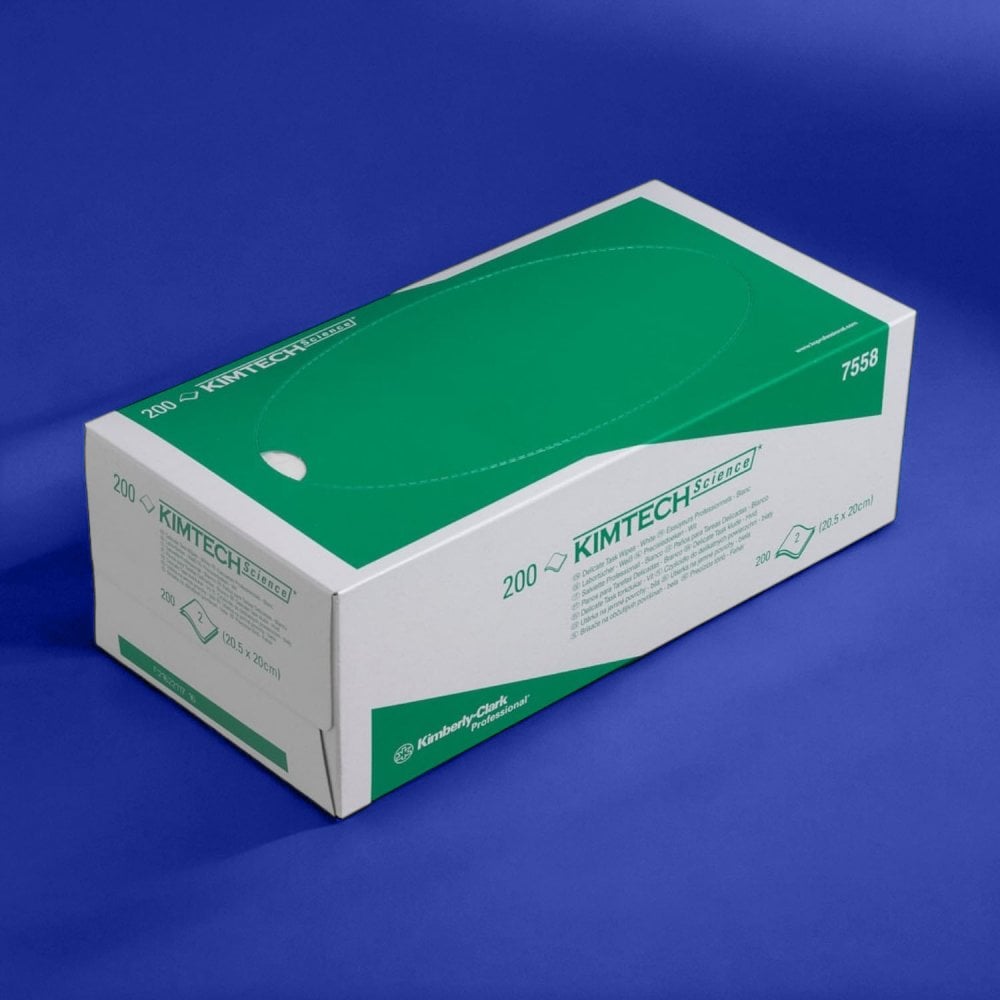 Kimberly Clark 7558 - 2 Ply Wipes