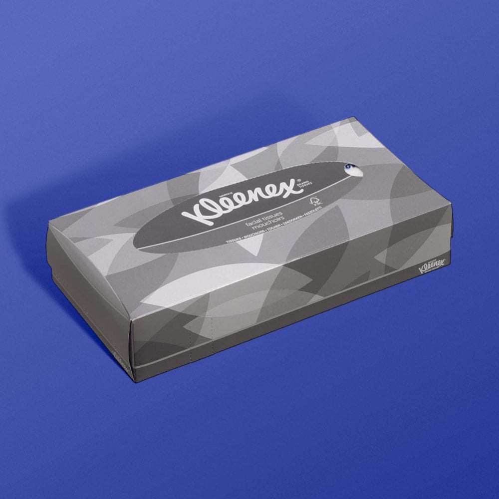 Facial Tissues - 2 Ply White