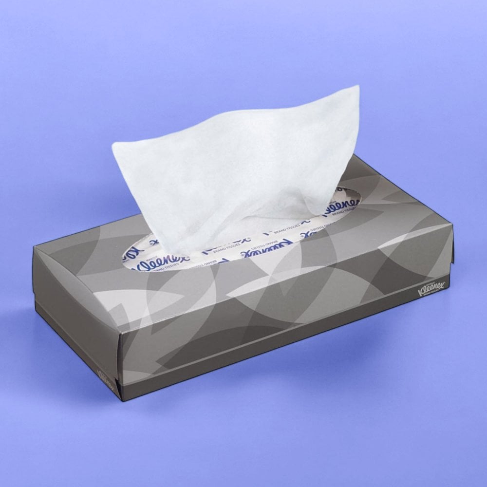 Facial Tissues - 2 Ply White