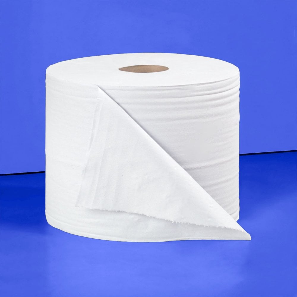 Forecourt Rolls - 2 Ply - White - Twin Pack