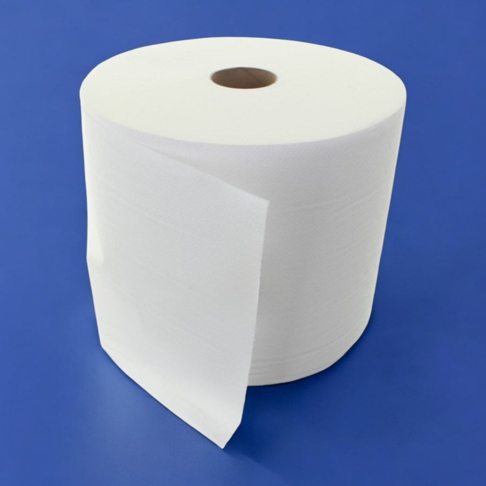 Forecourt Rolls - 2 Ply - White - Twin Pack