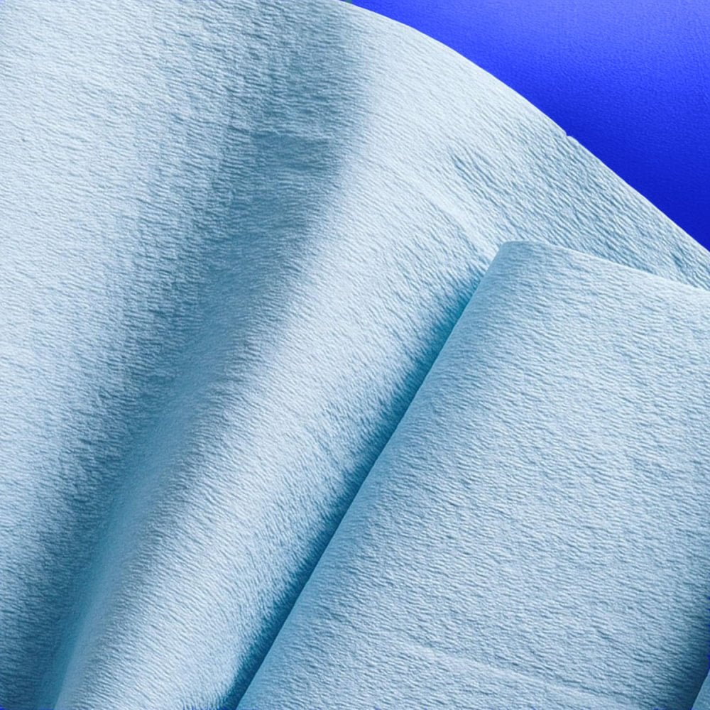 L30 Ultra + Large Wiper Roll - 3 Ply - Blue