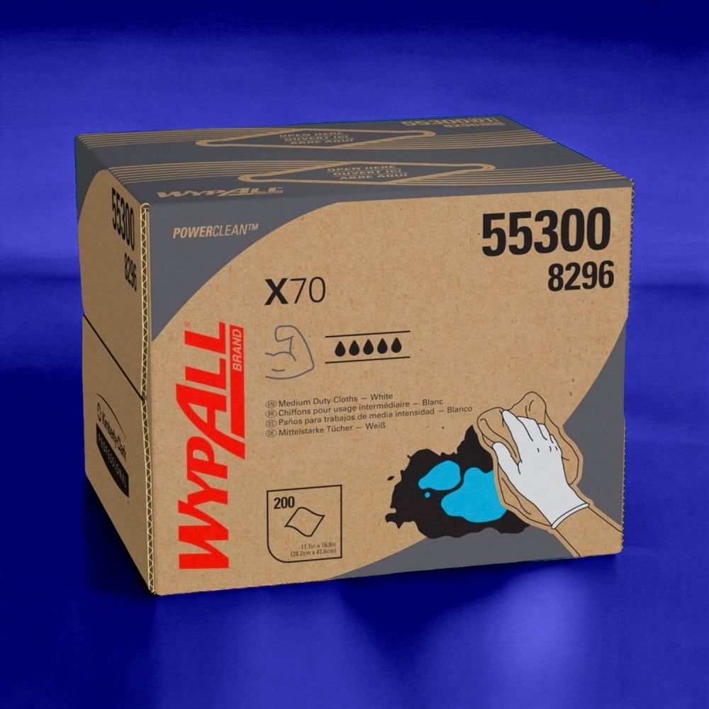 Kimberly Clark Wypall X70 Brag Box