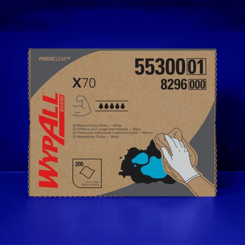 Kimberly Clark Wypall X70 Brag Box