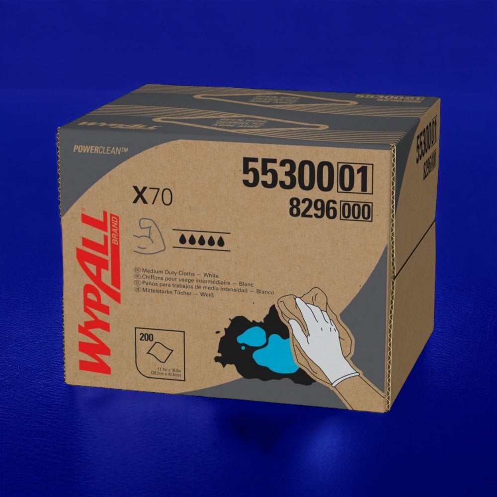 Kimberly Clark Wypall X70 Brag Box