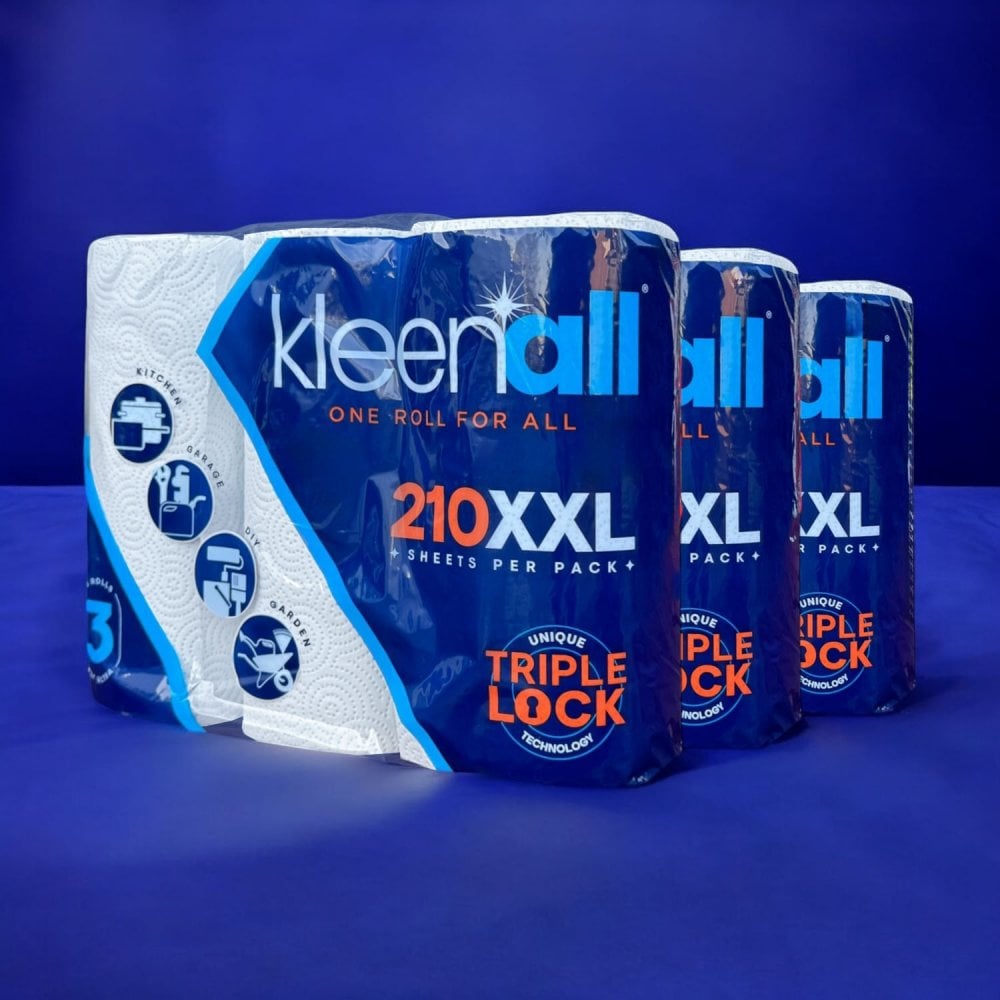 Kleenall Kitchen Rolls - 3 Ply x 12 Rolls