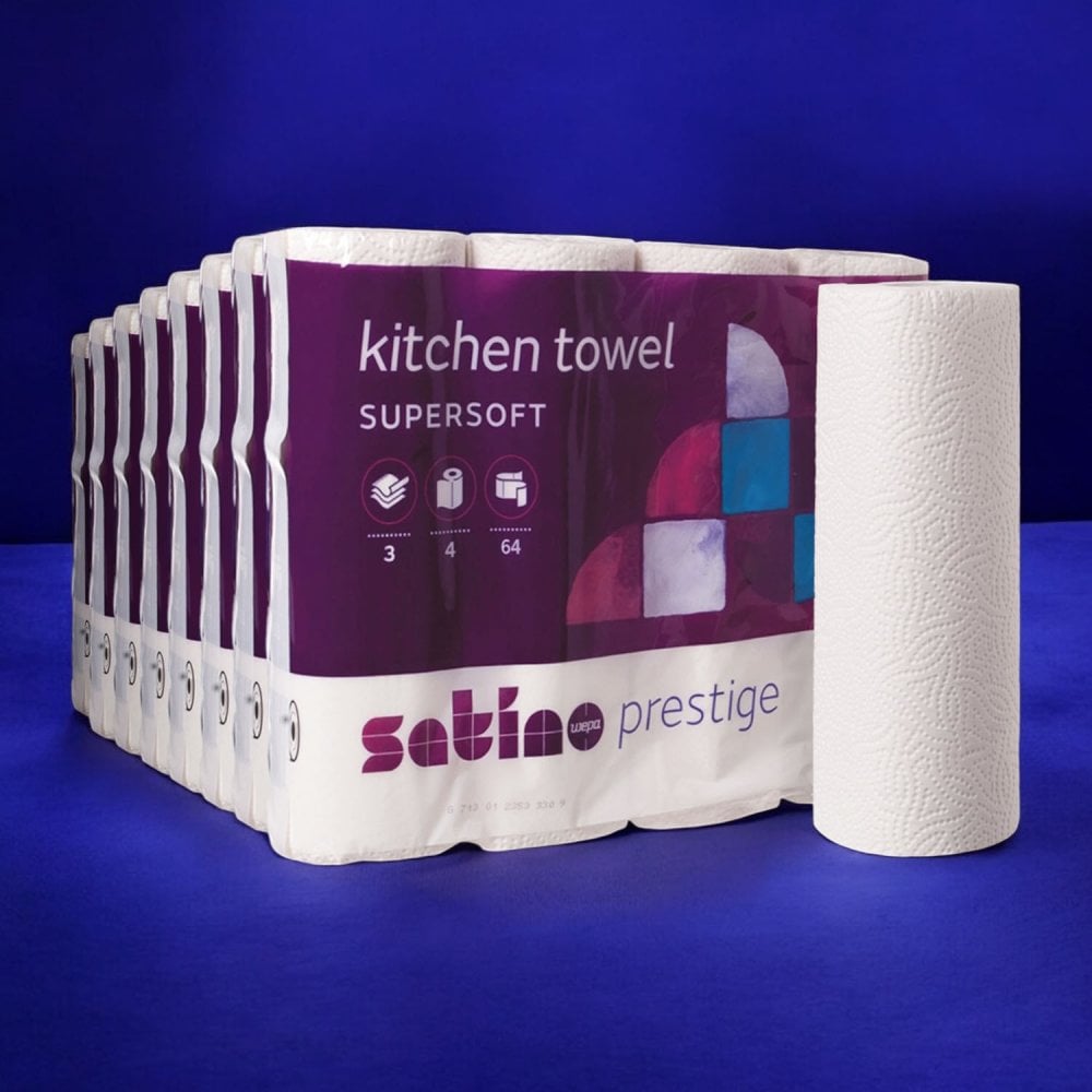 Prestige Premium Kitchen Rolls - 3 Ply x 32 Rolls