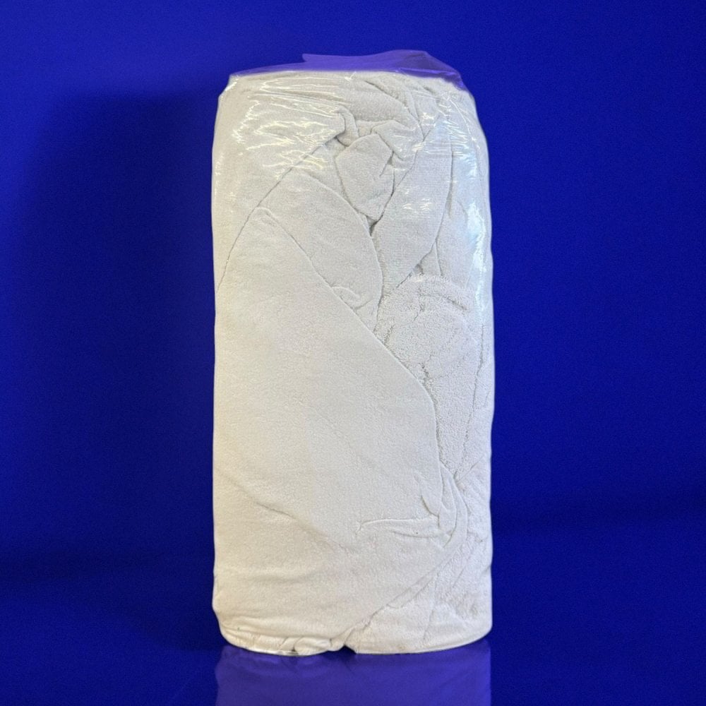 Cleaning Rags - Terry Toweling - White