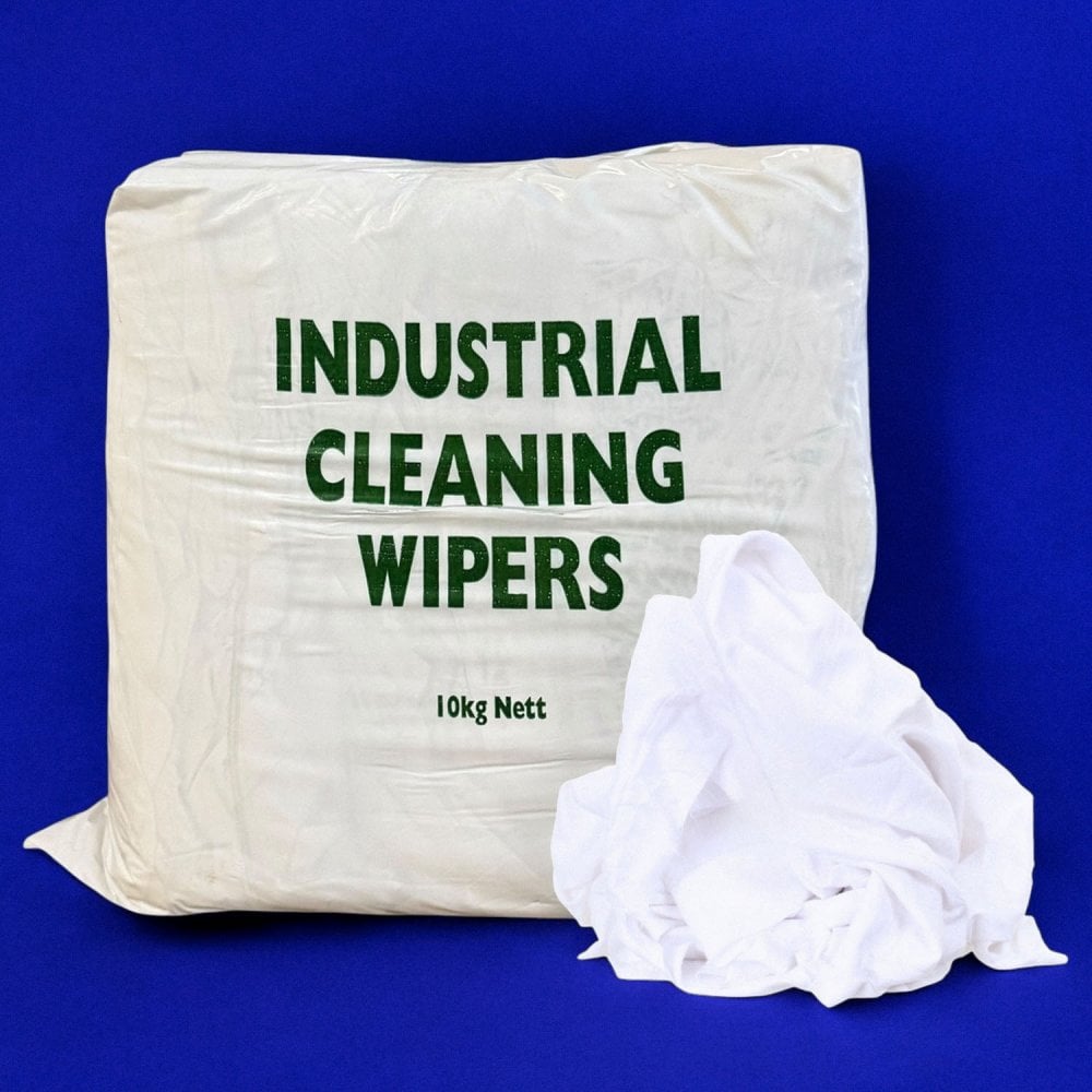 Cleaning Rags - Hotel Bed Linen - White