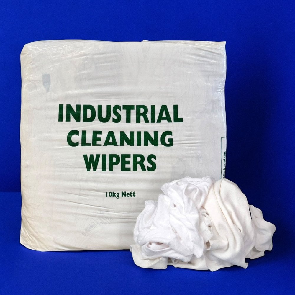 Cleaning Rags - T Shirt - White