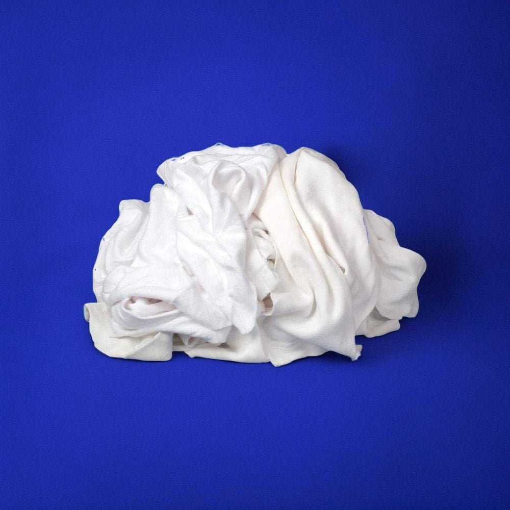 Cleaning Rags - T Shirt - White