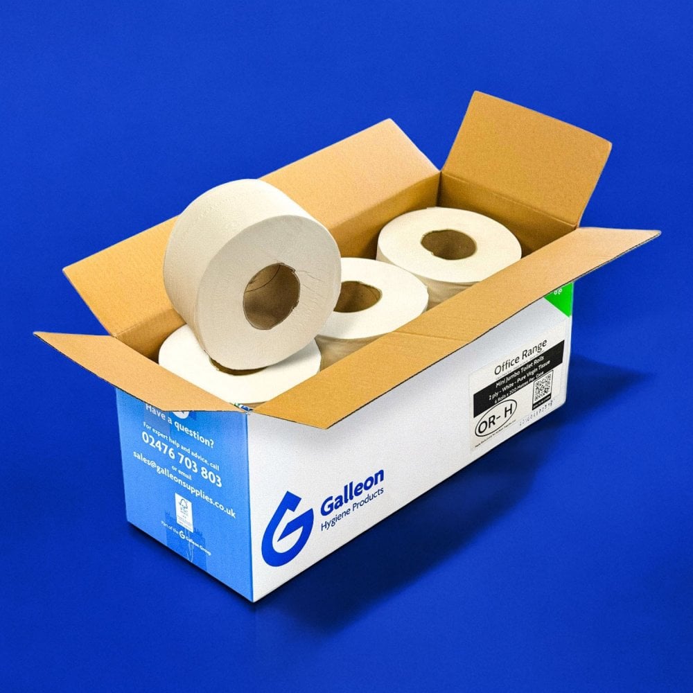 Mini Jumbo Toilet Paper - 2 Ply