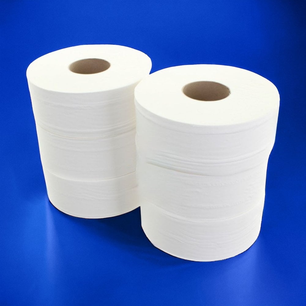 Midi Jumbo Toilet Rolls 2 Ply