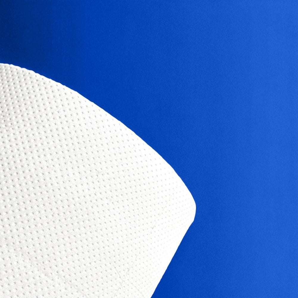 Embossed 2 Ply White Centrefeed Rolls