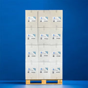 2 Ply White Couch Rolls Pallet | 60 Cases